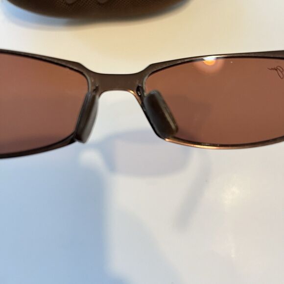 Maui Jim Keiki Polarized Sunglasses Espresso Glass HCL Bronze Lens MJ-213-19